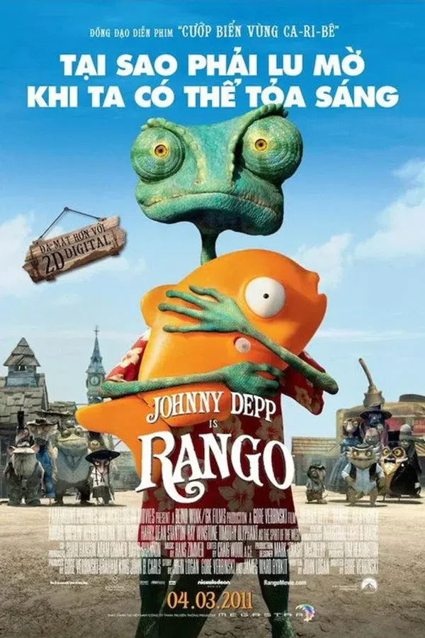 Rango: Tắc Kè Bông / Tắc Kè Nhát Gan